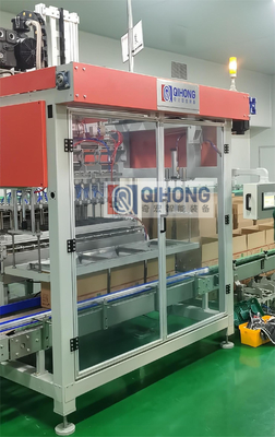 6 heads Automatic Carton Box Packing Machine, 25 Boxes/Min